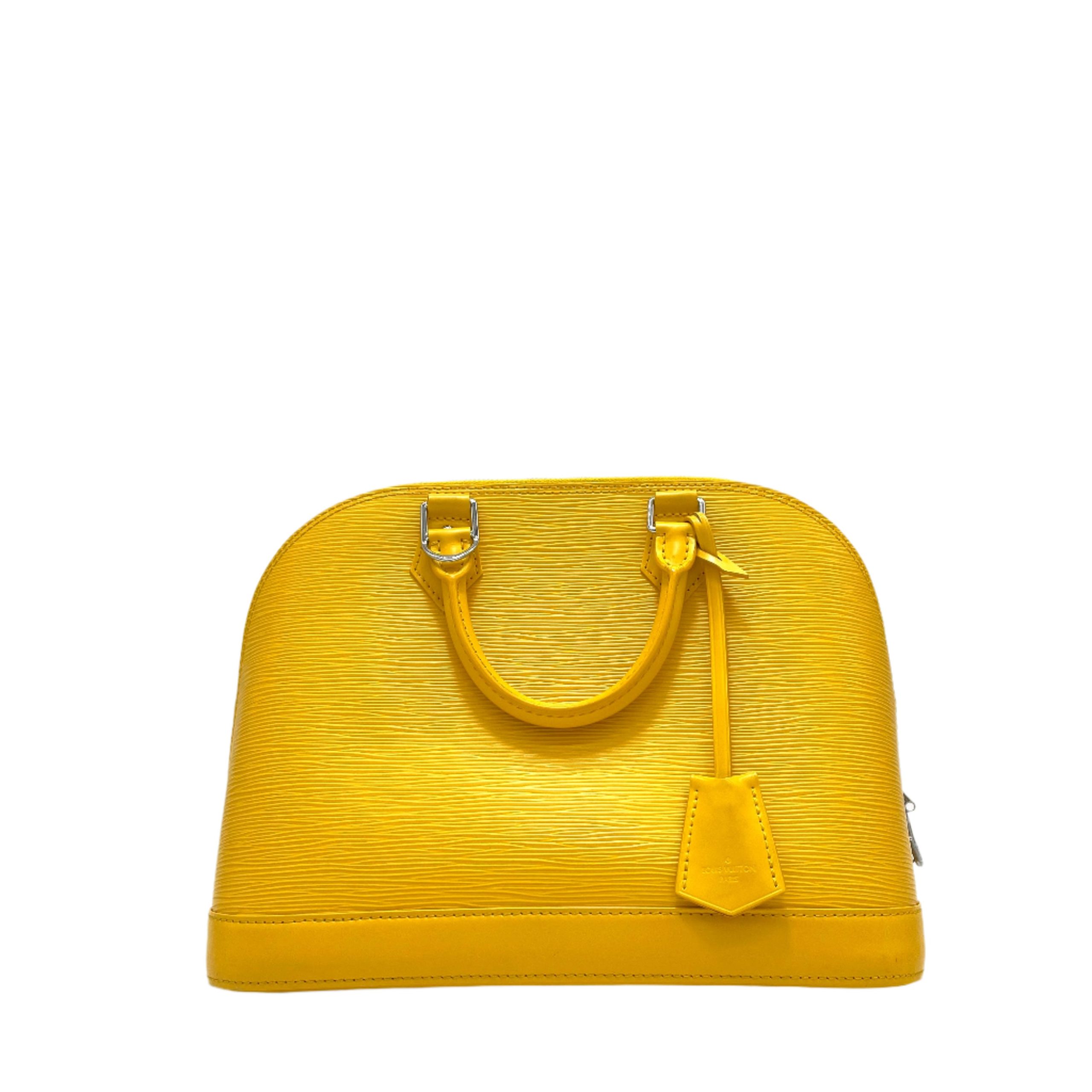 Louis Vuitton Epi Alma PM Citron