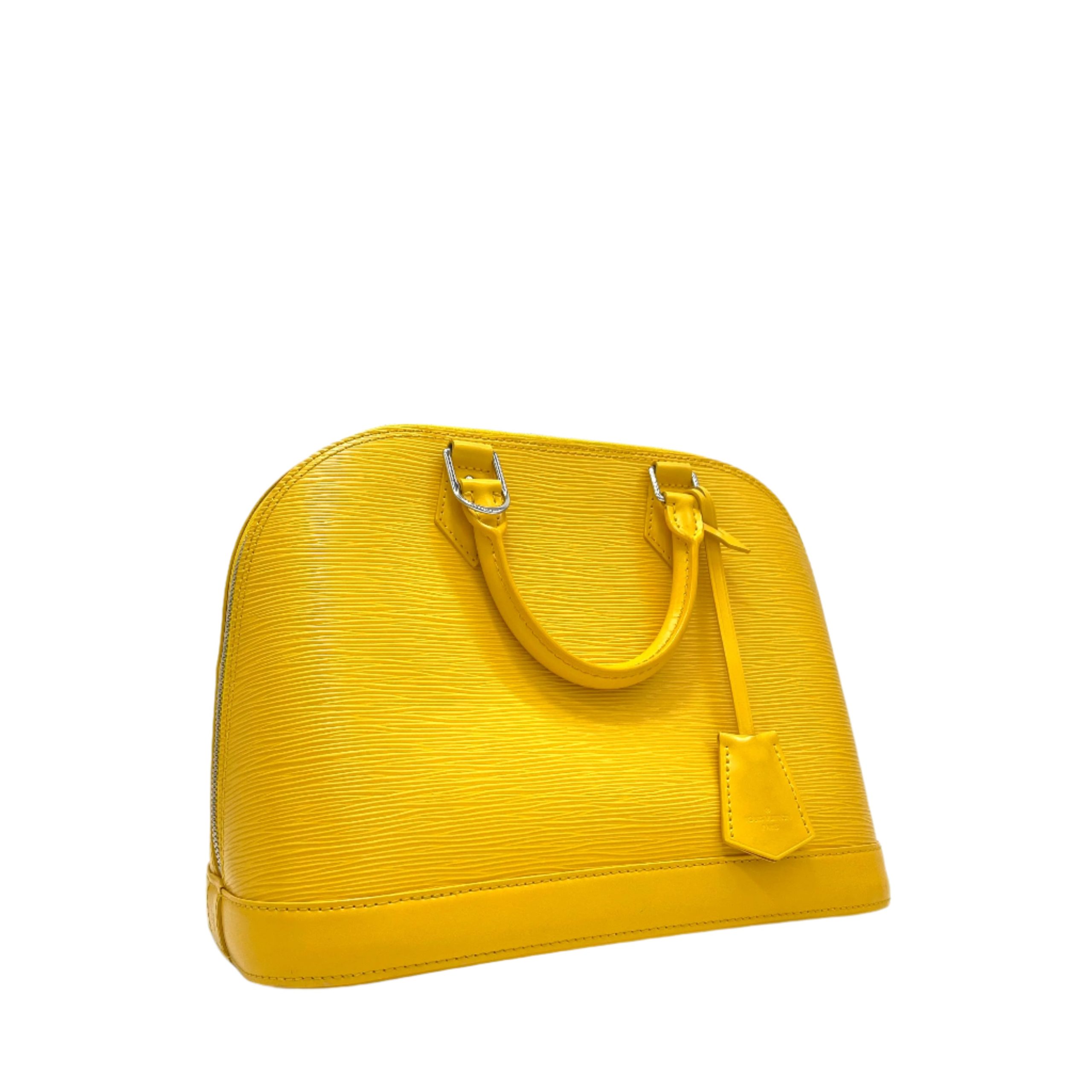 Louis Vuitton Epi Alma PM Citron