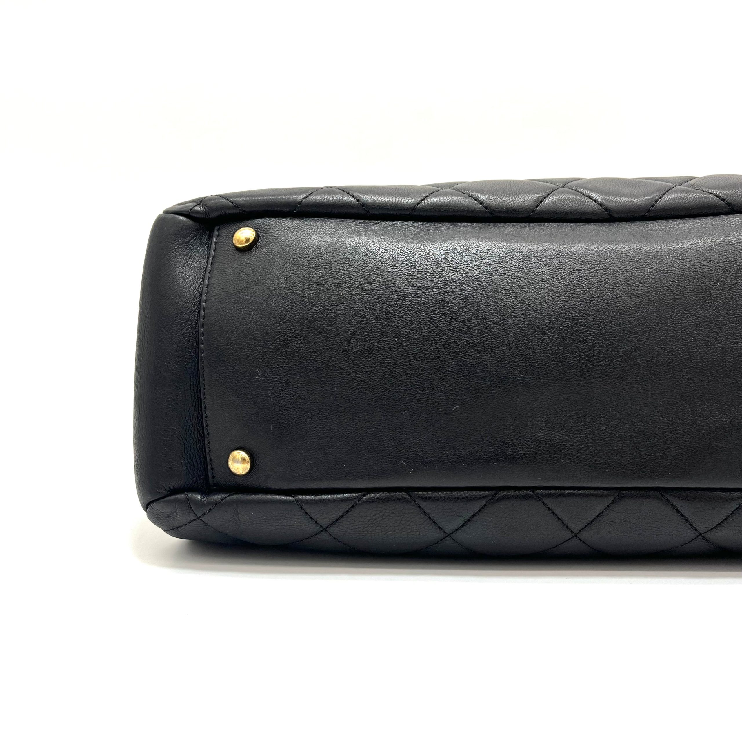 CHANEL Lambskin small Quilted Crown Tote 2013-2014