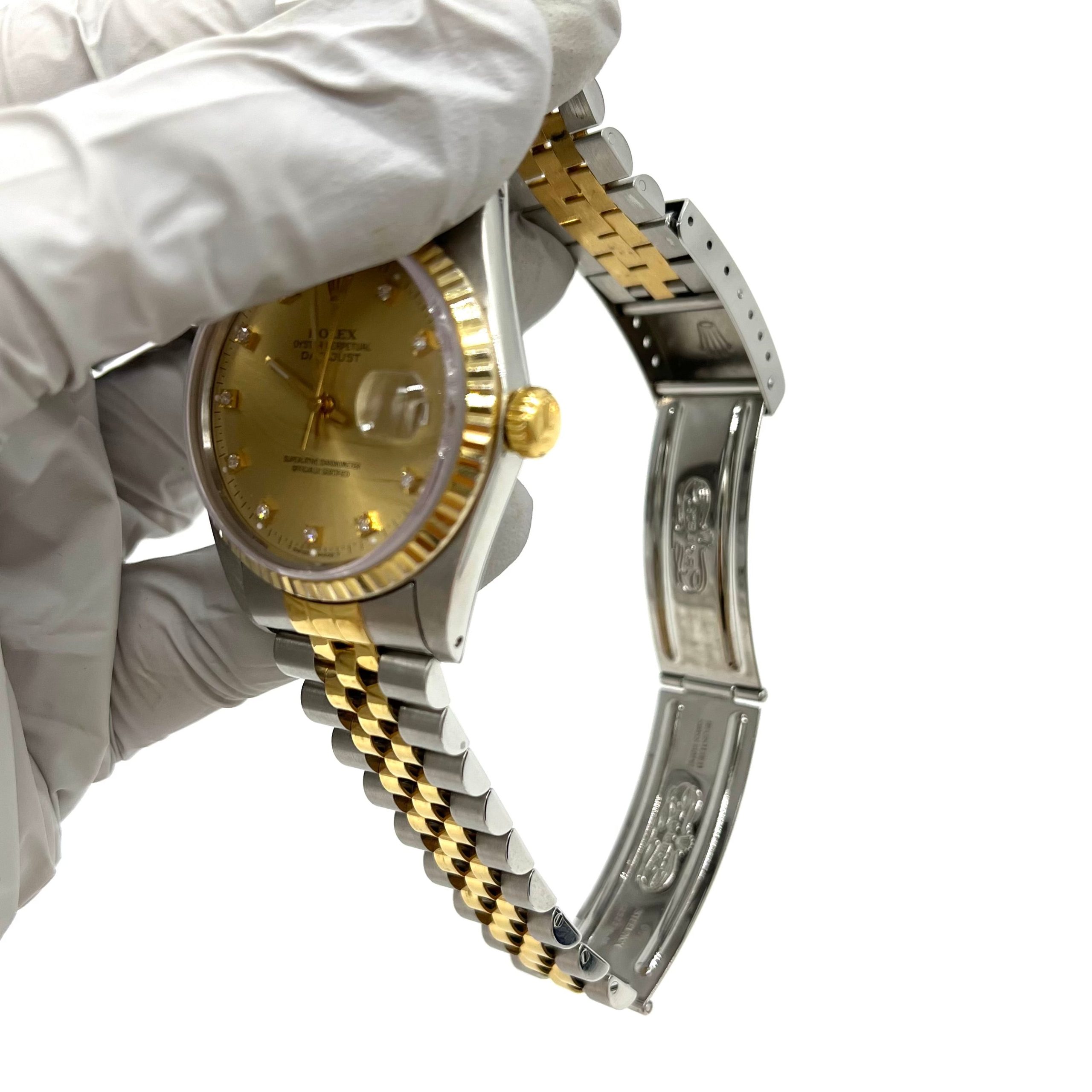 ROLEX Datejust Stainless steel and 18k Yellow Gold 36mm