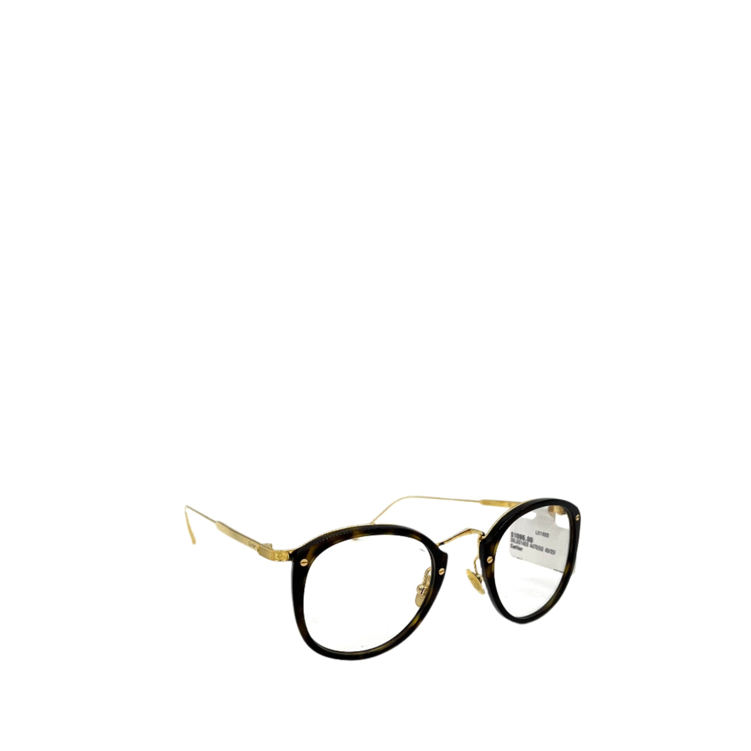 CARTIER CT00200 (001) Gold Hardware