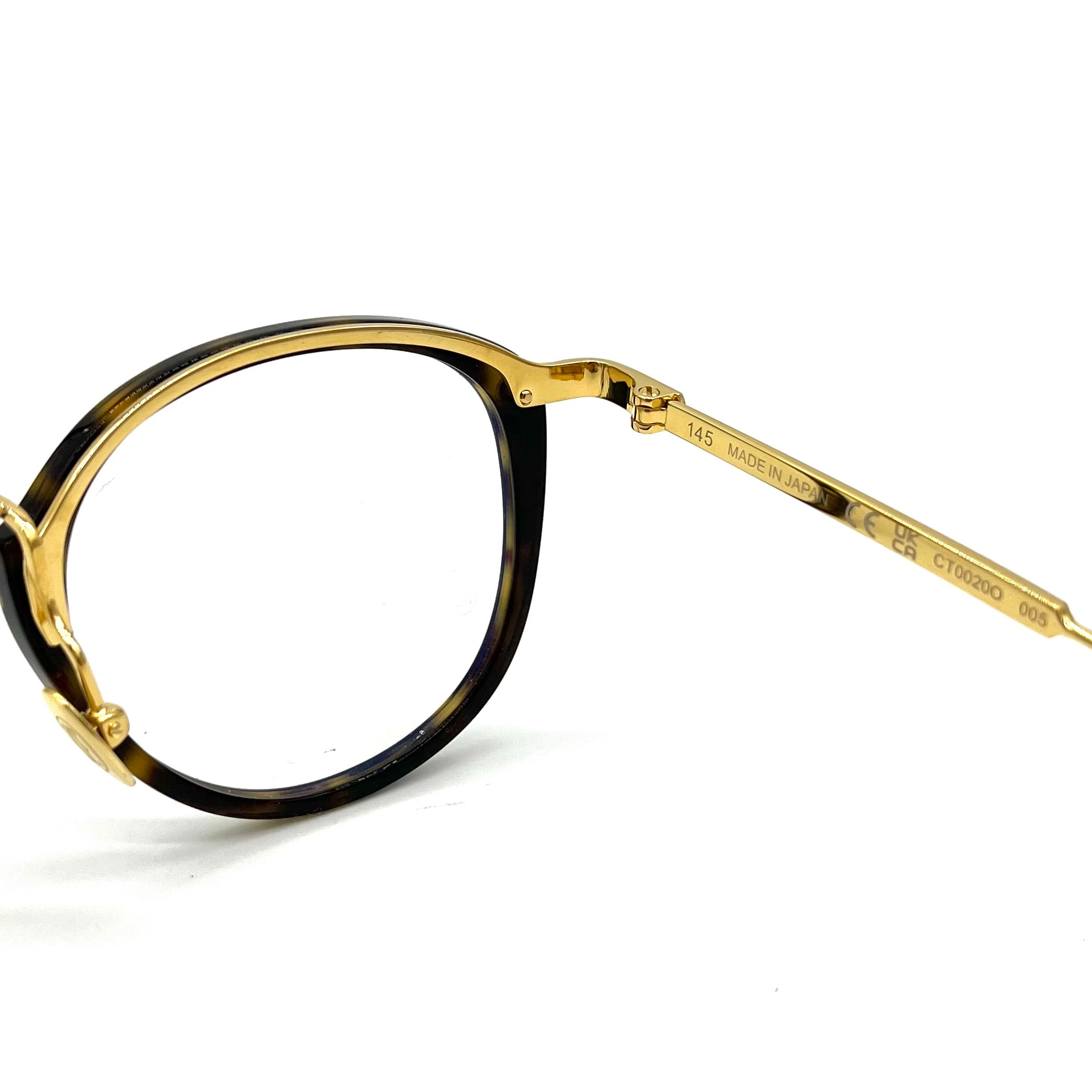 CARTIER CT00200 (001) Gold Hardware