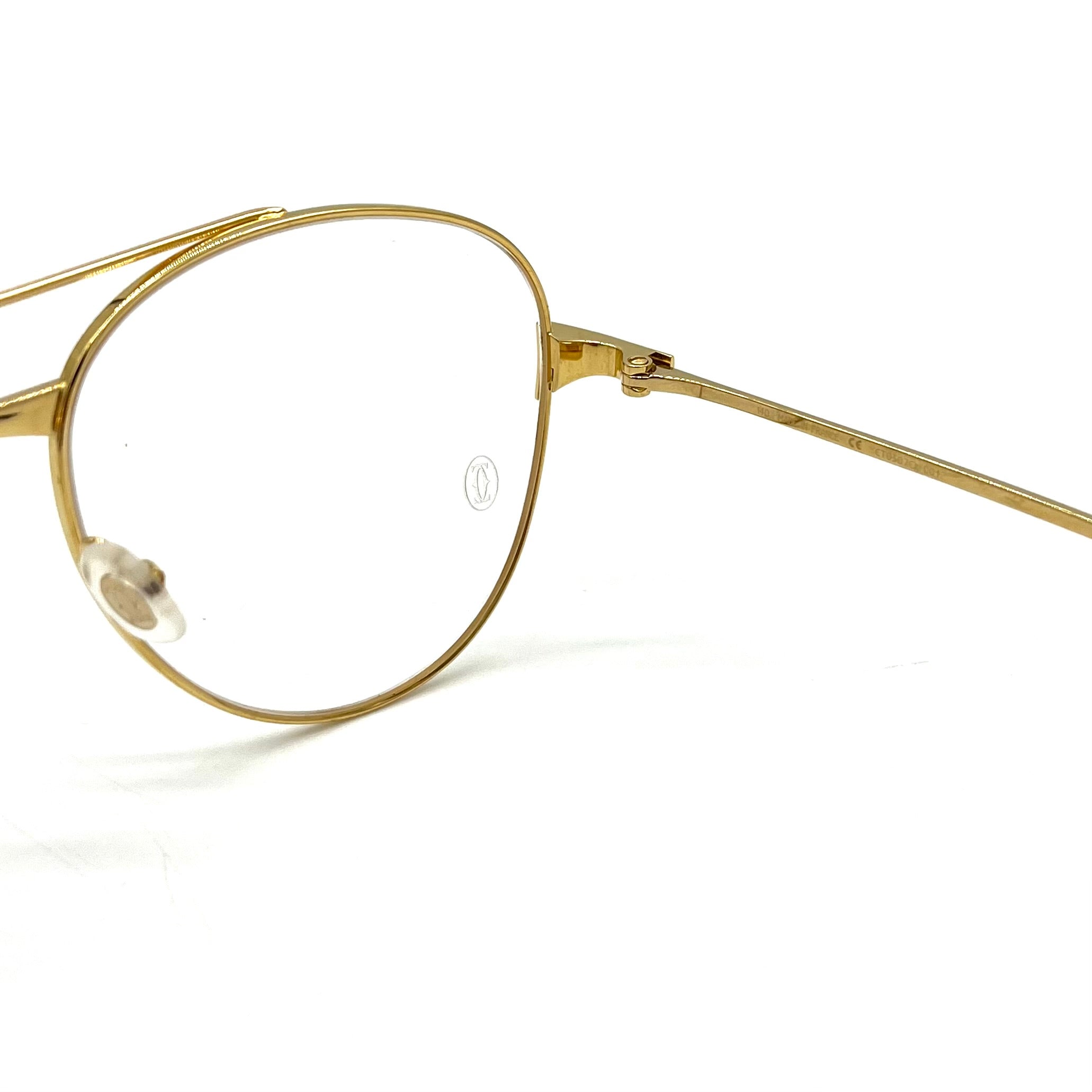 CARTIER CT03070 (001) Gold Hardware