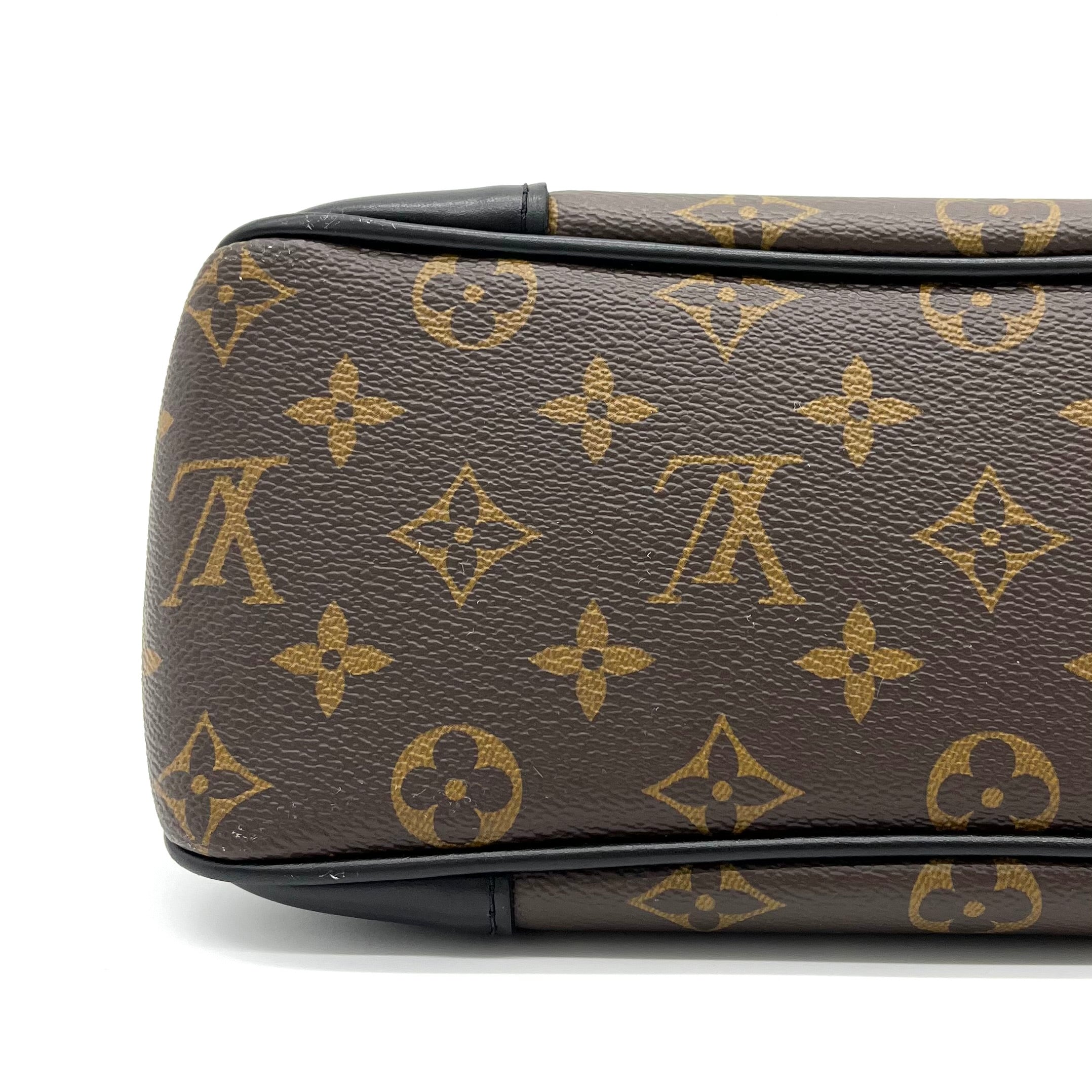 Louis Vuitton Monogram Boulogne NM Black