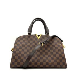 Louis Vuitton Damier Ebene Kensington Bowling Bag