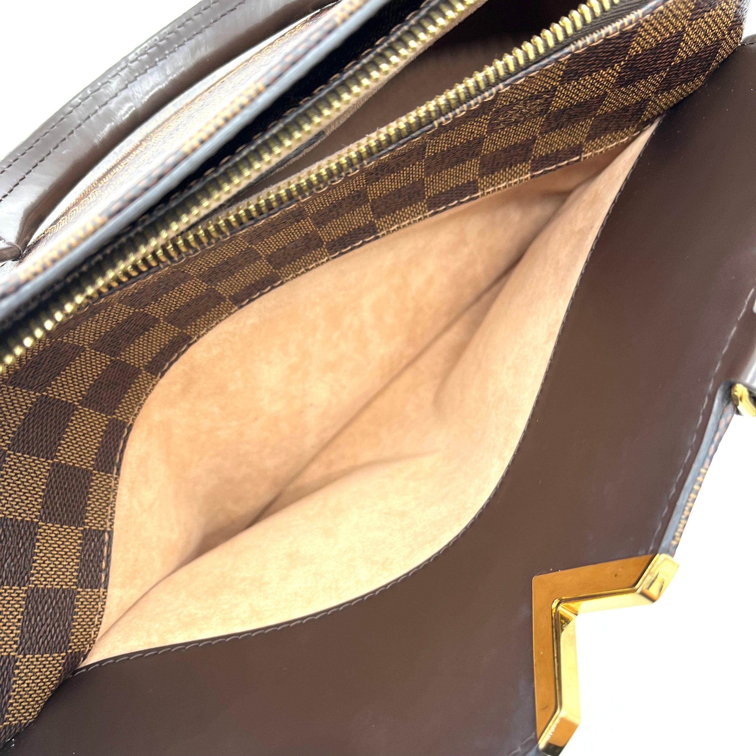 Louis Vuitton Damier Ebene Kensington Bowling Bag