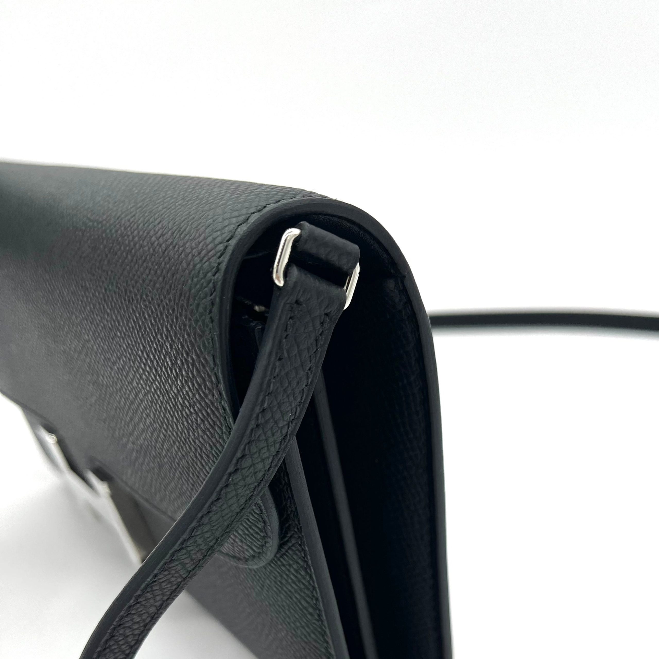 HERMES Epsom Constance Wallet To Go Black