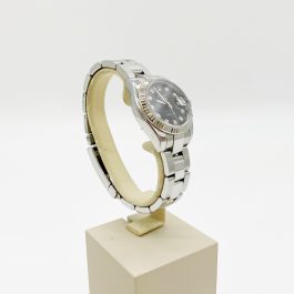 Rolex Datejust 26 Lady Dial Silver Jubilee Diamond Model #179174 Serial# D120***