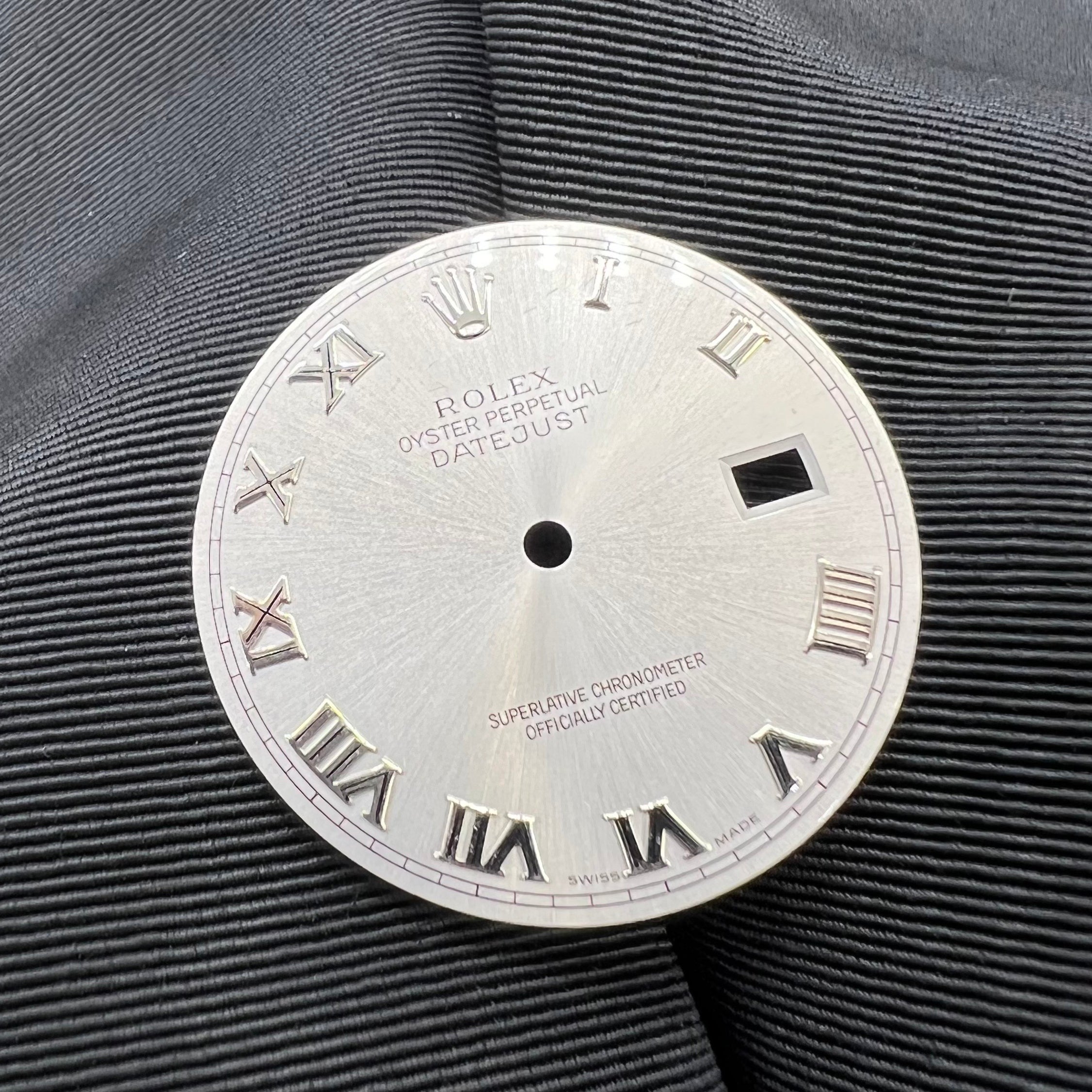 Guaranteed Authentic Rolex Oyster Perpetual Datejust  With Date Model 116234 Superlative Chronometer Officially Certified Swiss Made Silver Dial 36mm