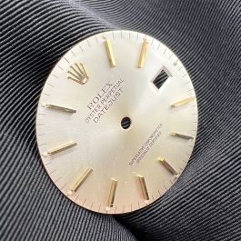 Guaranteed Authentic Rolex Oyster Perpetual Datejust  With Date Superlative Chronometer Officially Certified Swiss Made Champagne Dial 36mm