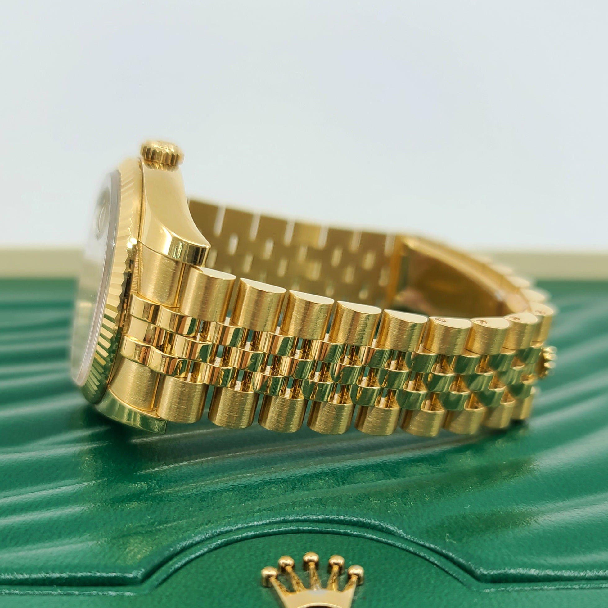 2015 Year Rolex 116238 Datejust 36 Solid Gold Fluted Bezel rolex official price $29,050.00 + tax