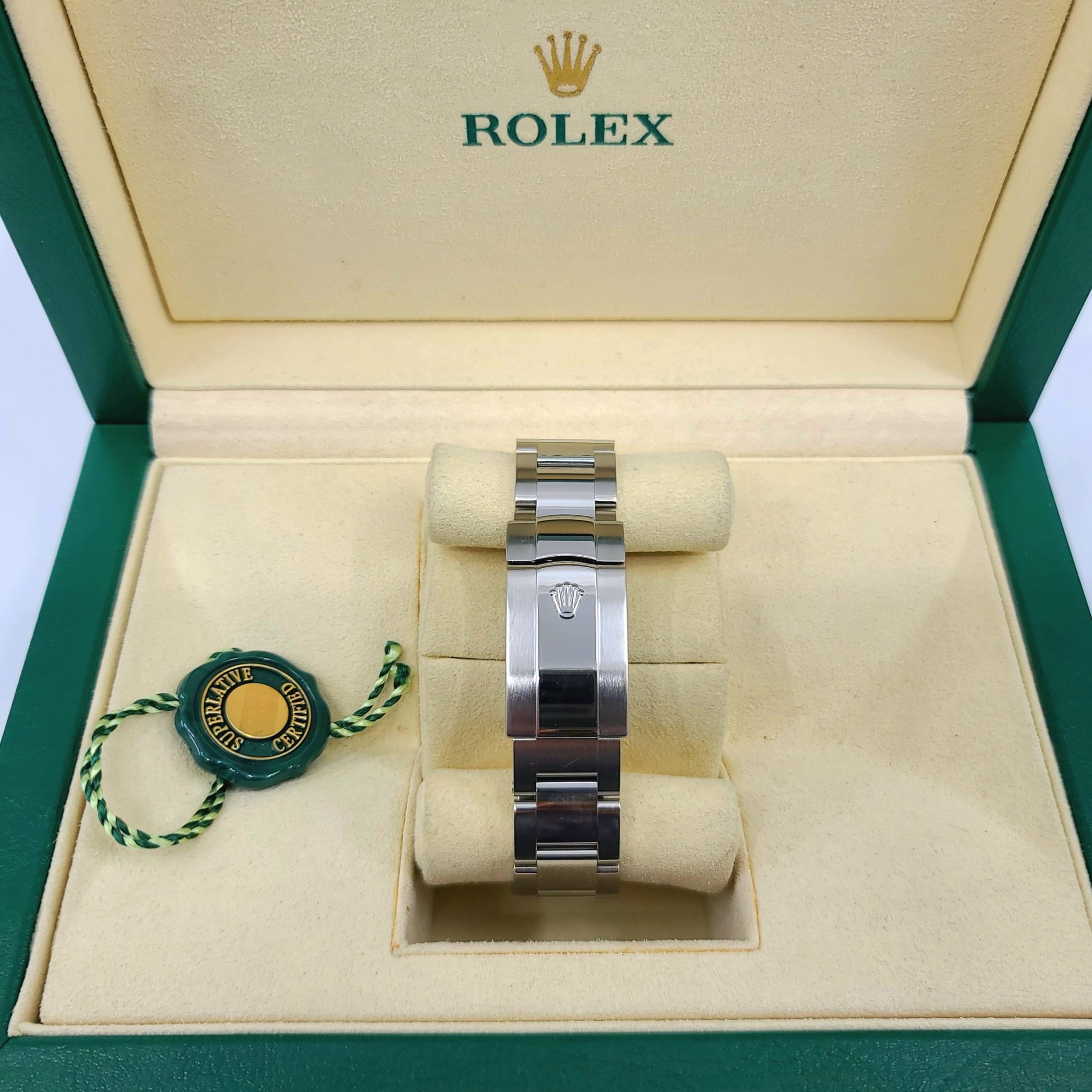 Rolex Milgauss Automatik Stahl Herrenuhr Oyster Perpetual Ref. 116400 B&P 2010