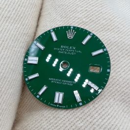 Rolex Oyster Perpetual Date Just Dark Green Dial With Date 36mm