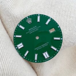 Rolex Oyster Perpetual Date Just Dark Green Dial With Date 36mm