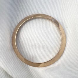 Original Rolex Date Just Bezel 41mm Gold, White Gold, Rose Gold Available