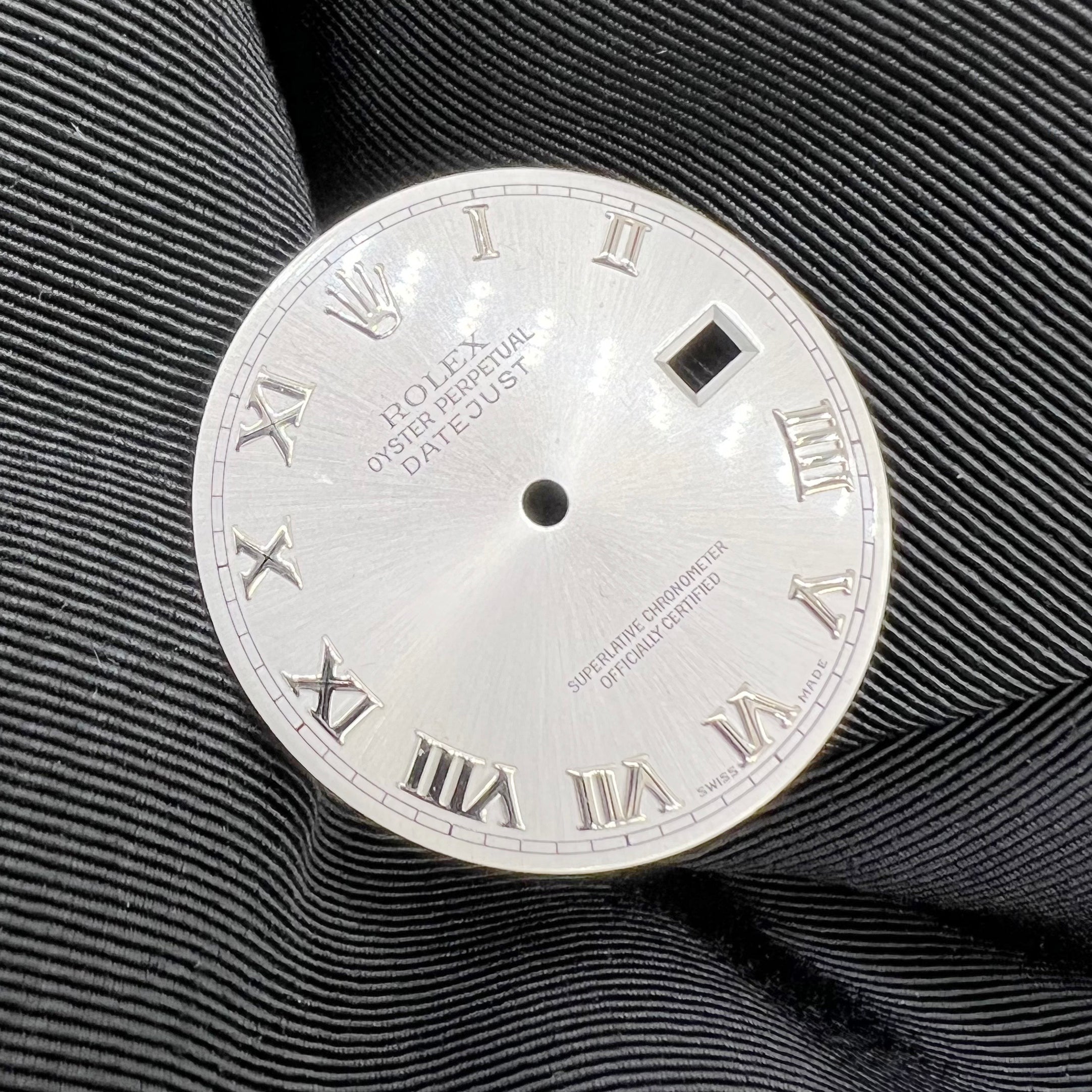 Guaranteed Authentic Rolex Oyster Perpetual Datejust With Date Model 116234 Superlative Chronometer Officially Certified Swiss Made Silver Dial 36mm