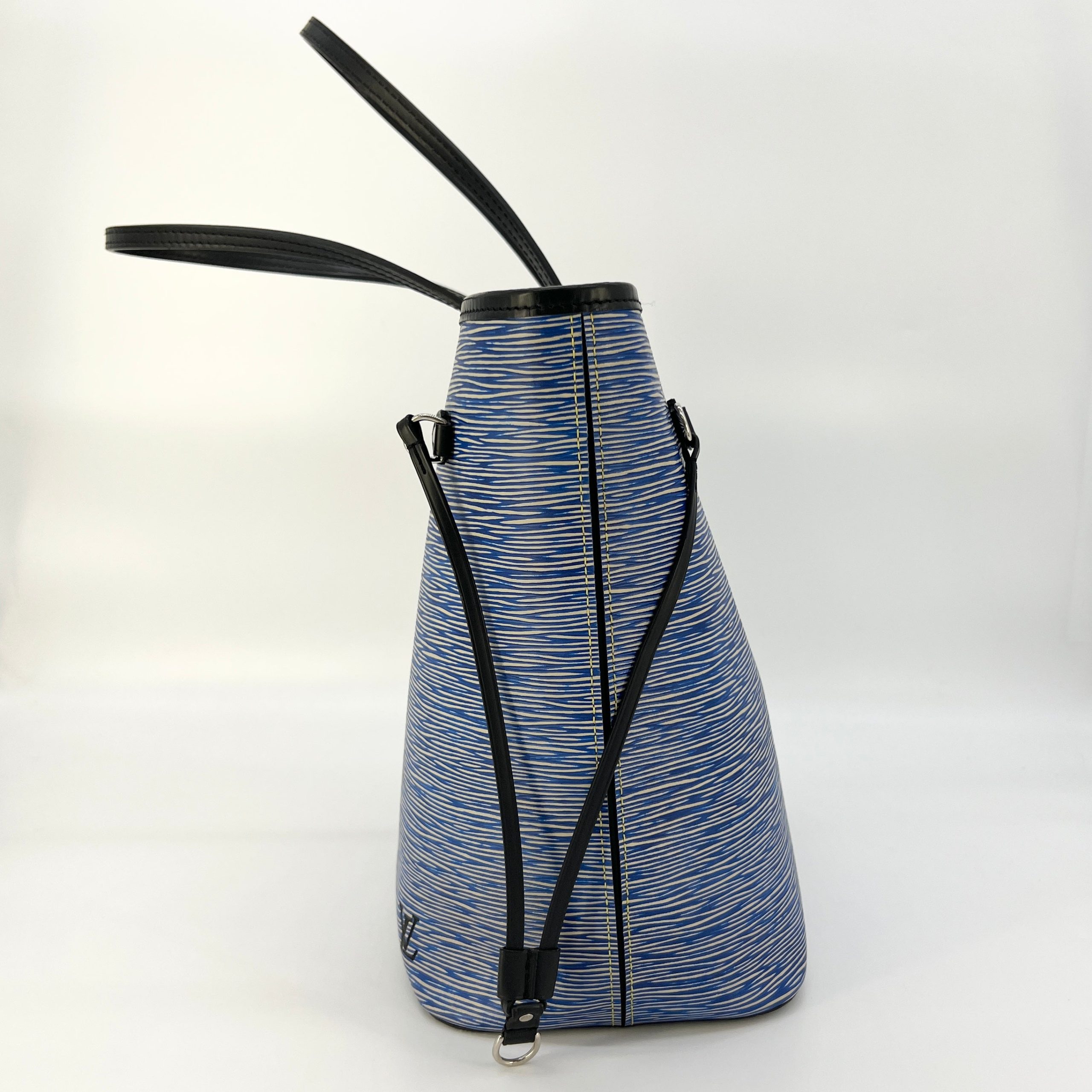 Louis Vuitton Epi Neverfull MM Denim Light [Guaranteed Authentic]