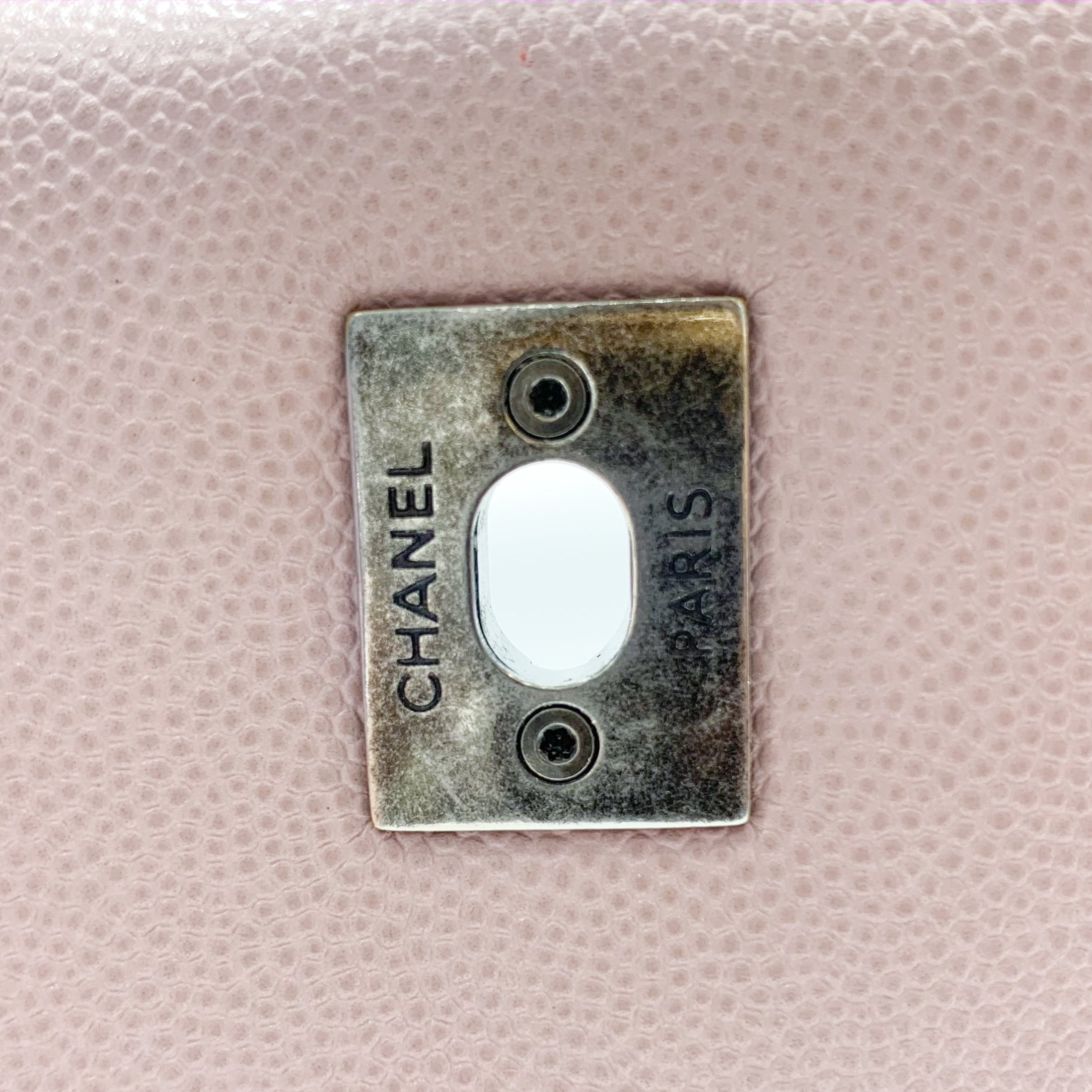 CHANEL Caviar Quilted Medium Coco Handle Flap Bag