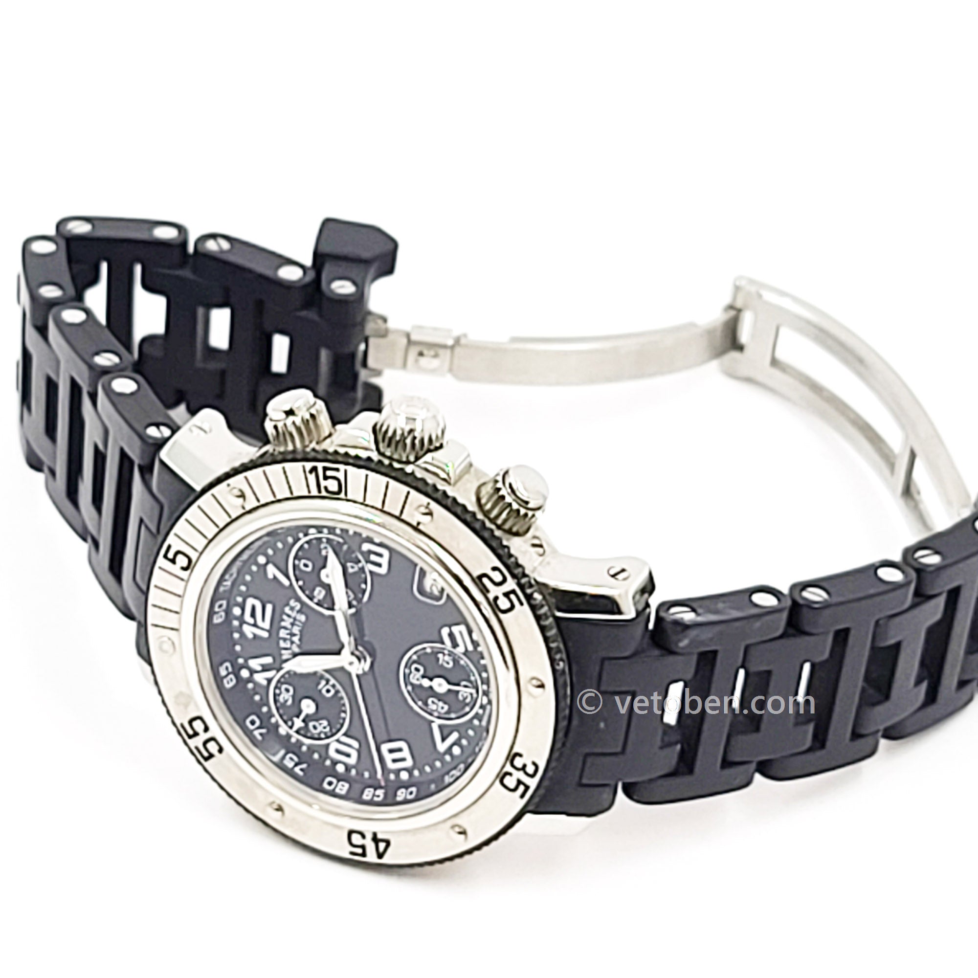Authentic Hermes Clipper Diver Chronograph