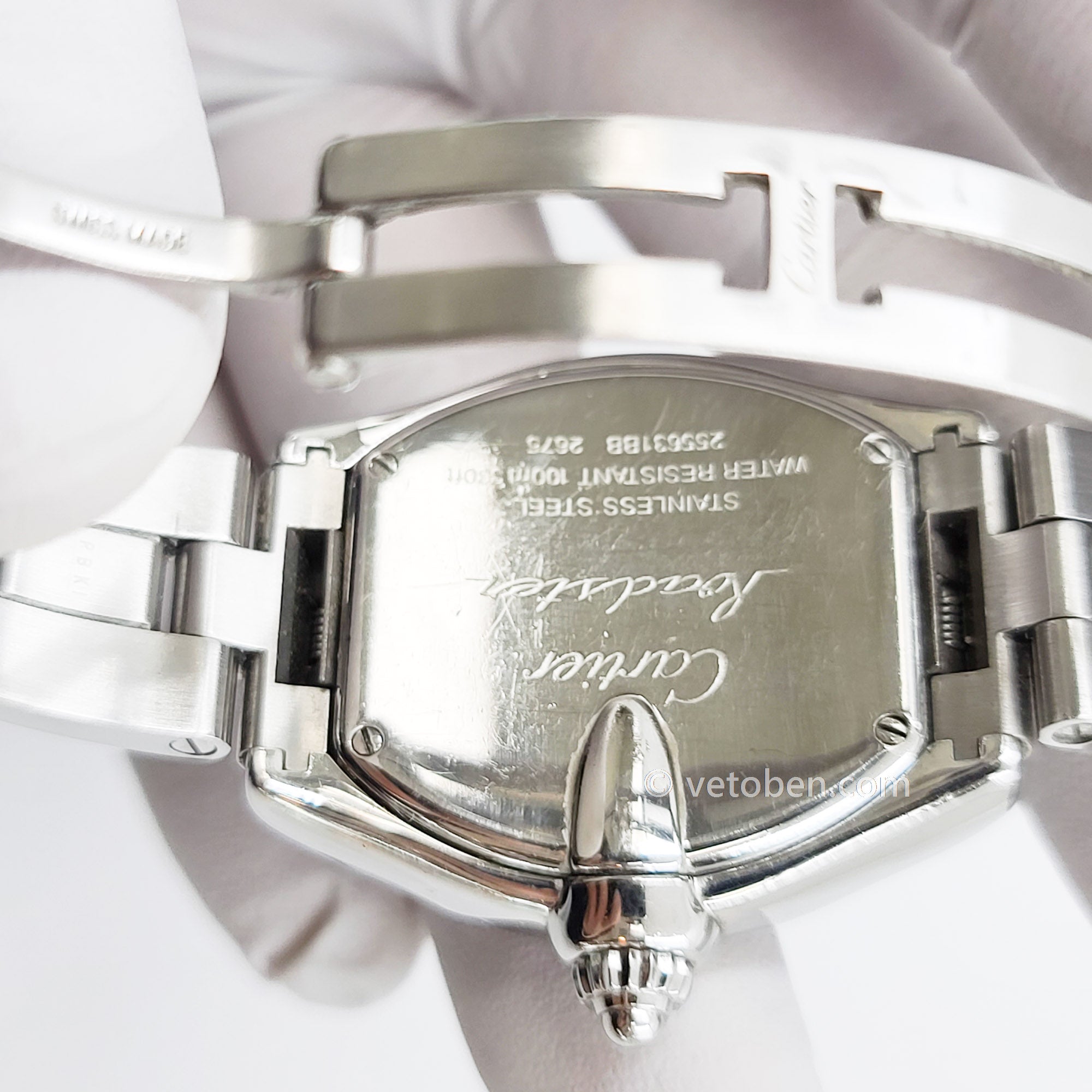 Cartier Roadster Stainless Steel Quartz 32mm Womens Watch