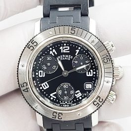 Authentic Hermes Clipper Diver Chronograph