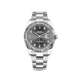 Datejust 41 White Rolesor