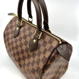 2022 Year LOUIS VUITTON Speedy 25 Damier Ebene