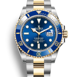Rolex Oyster Perpetual Submariner Date 18K Yellow Gold & Stainless Steel Men’s Watch, Preowned- 116613LB Rolex